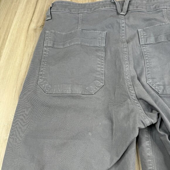 Veronica Beard Ayla High Rise Chino Pants Size 28 Slate Blue Made In USA - Picture 9 of 10